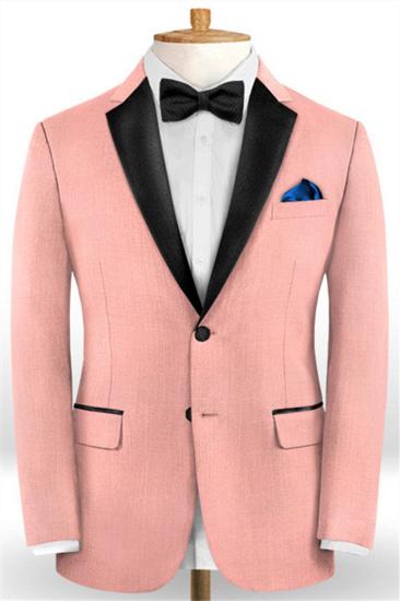 Men Pink 2-Piece Prom Suit |  Custom Men Two-Piece Suit_1
